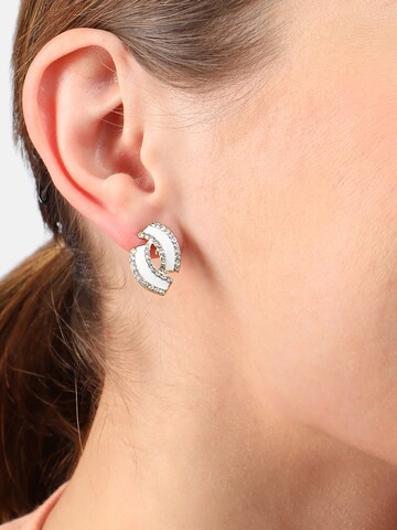 SOHI Earrings 'Bethanie' in Silver