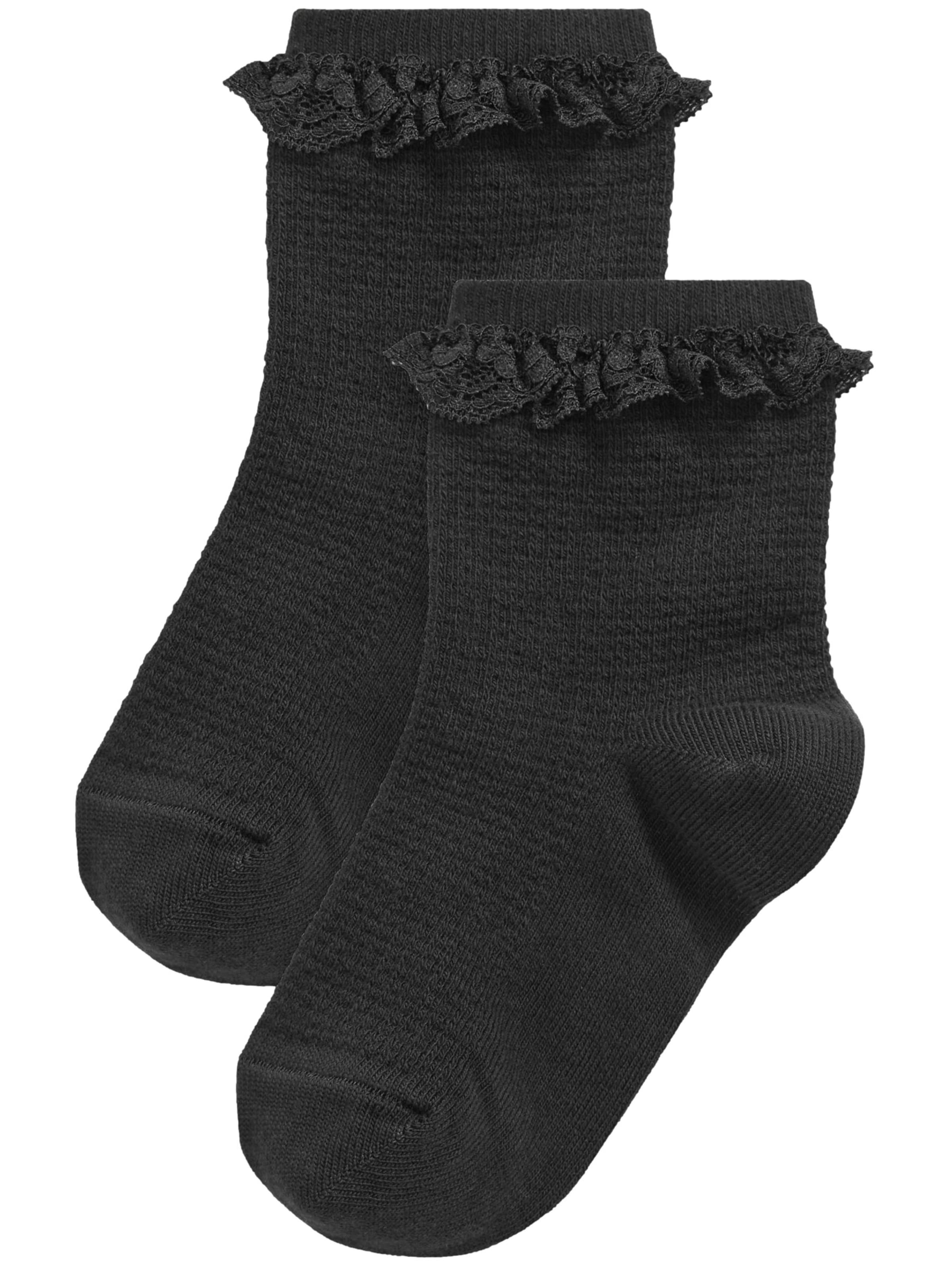 Chaussettes Next en noir : devant