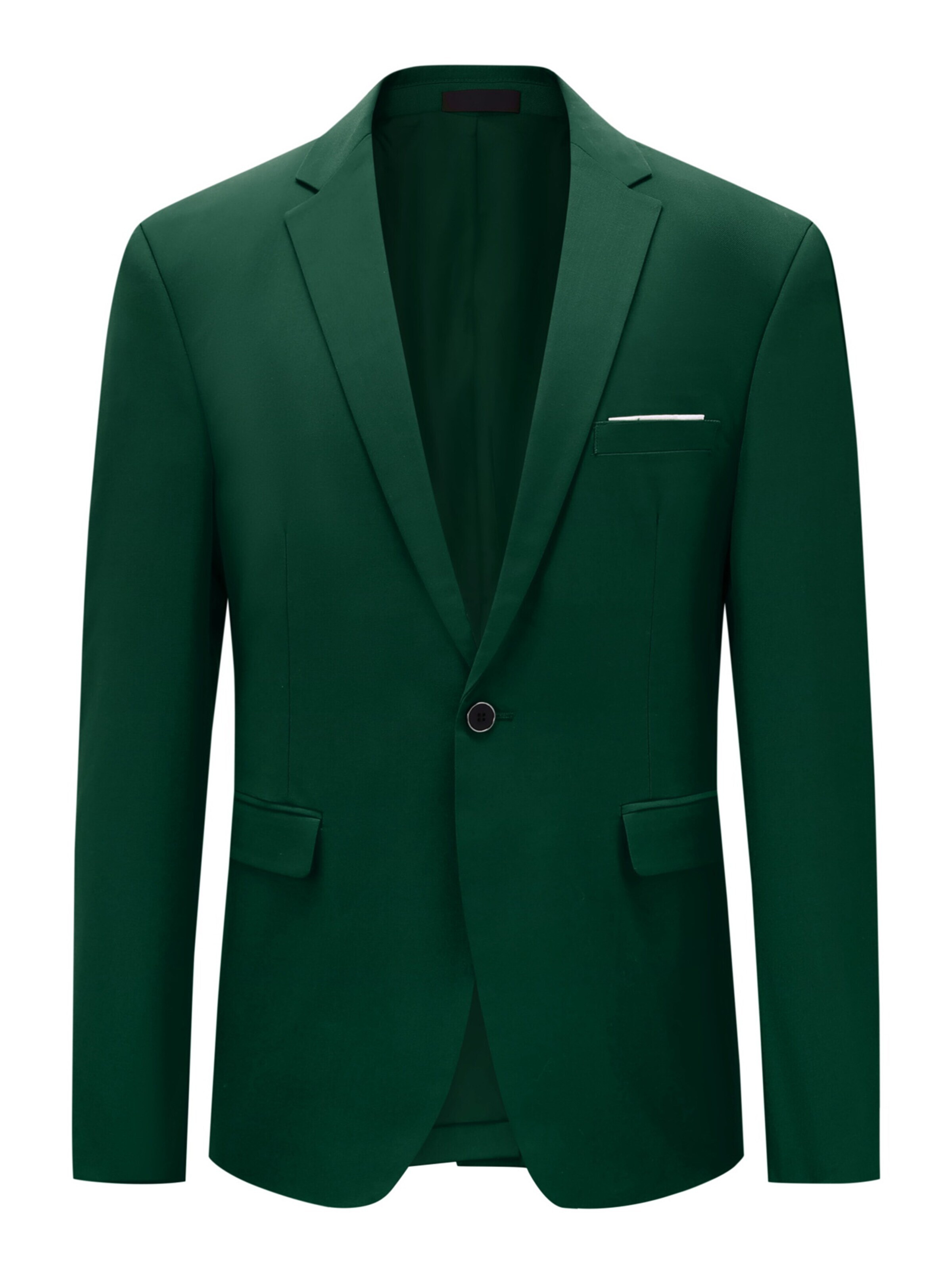 YOUTHUP Slim fit Suit 'Cado' in Green