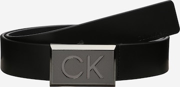 Ceinture Calvin Klein en noir : devant