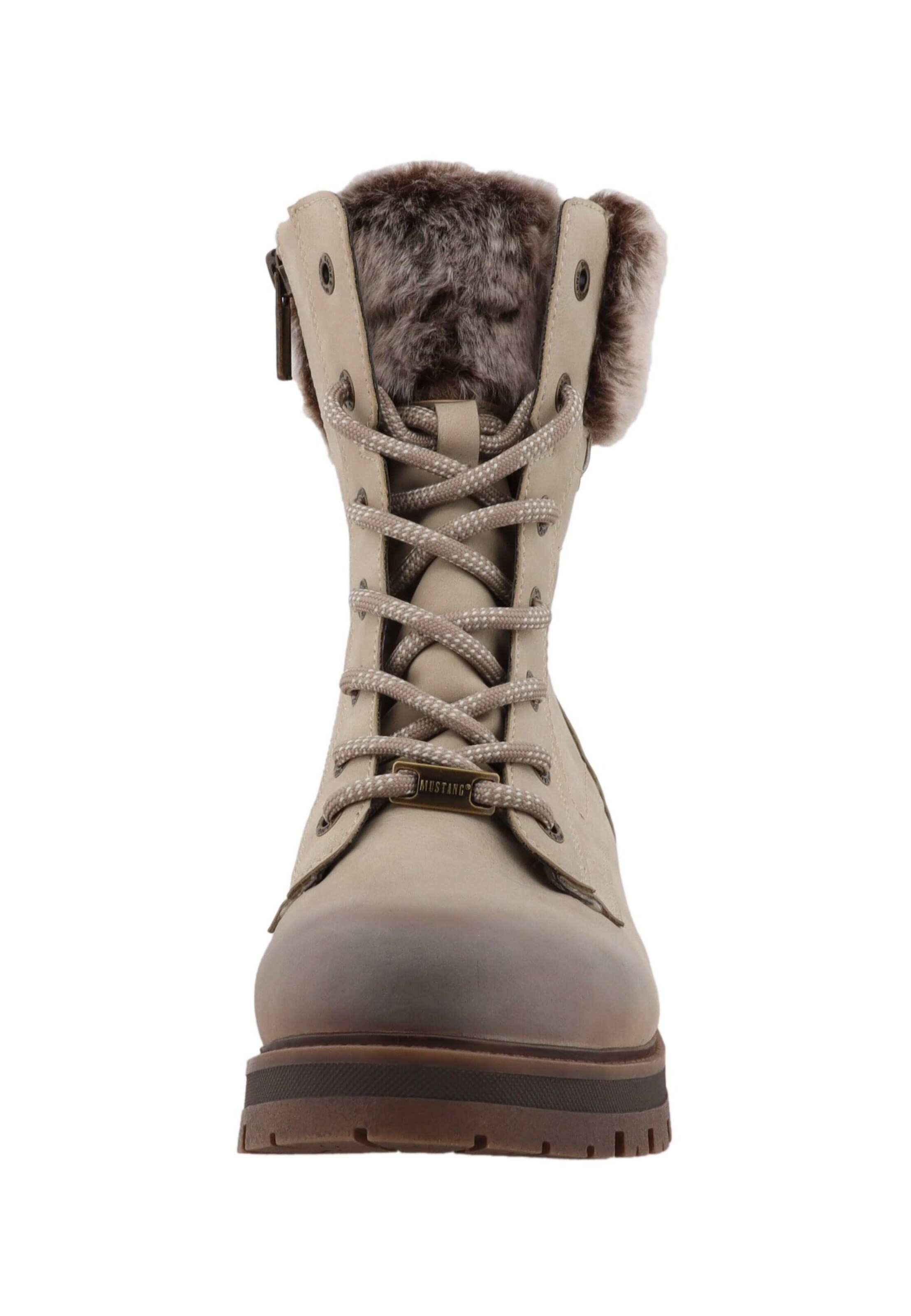 MUSTANG - Botim com fivela 'Darleen' em cinzento