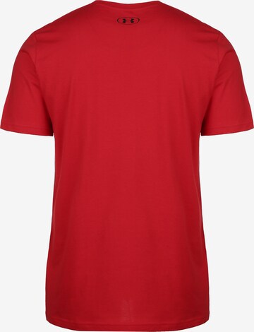 UNDER ARMOUR Performance Shirt 'Foundation' in Red