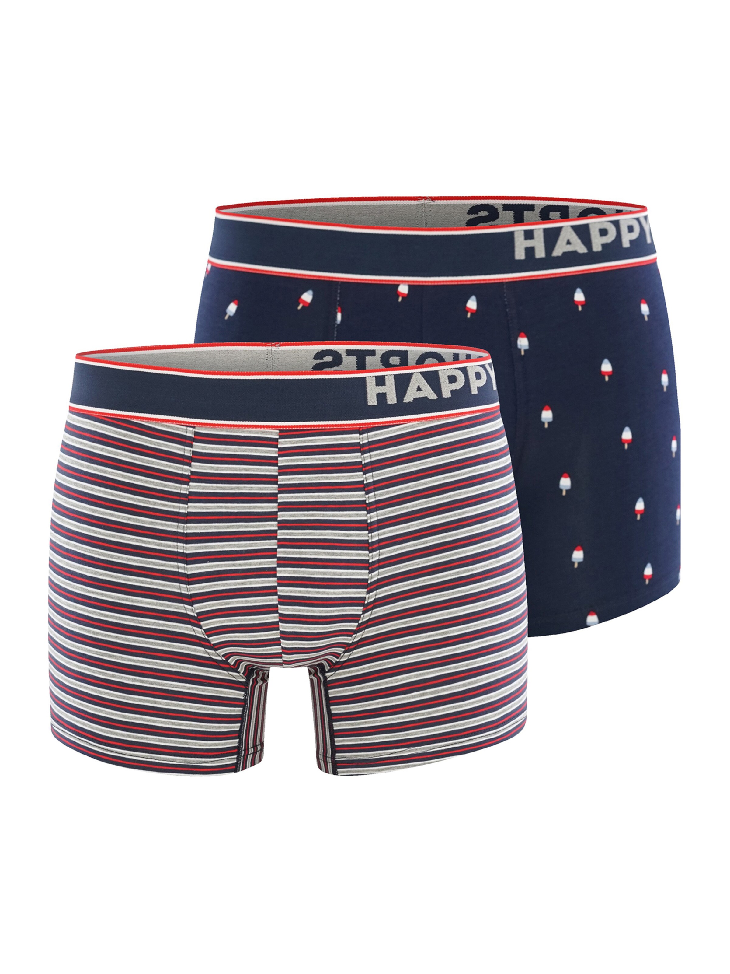 Phil & Co. Berlin Boxer shorts ' All Styles ' in Mixed colours: front