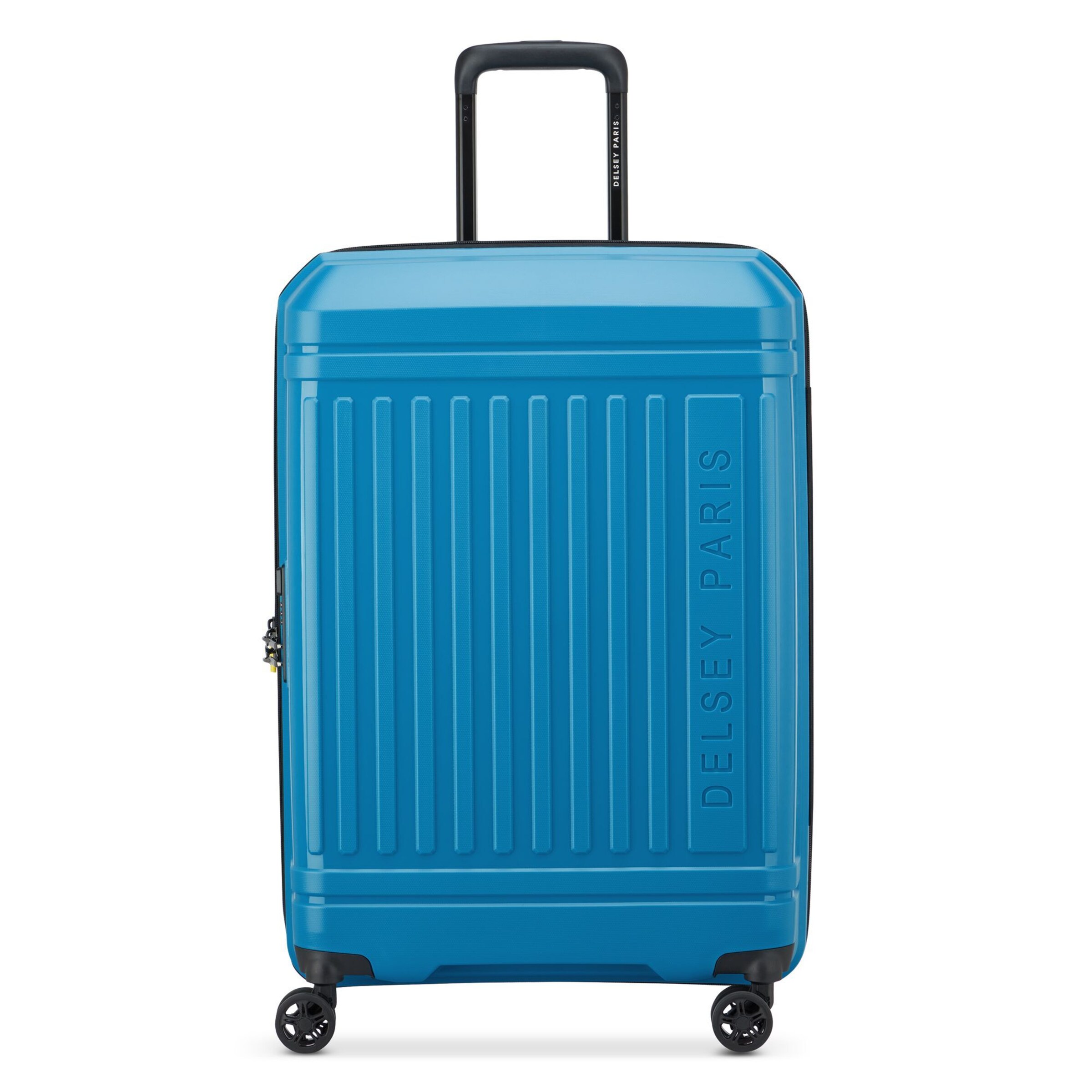 Trolley 'Lutece' di Delsey Paris in blu: frontale