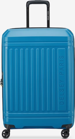 Valisette 'Lutece' Delsey Paris en bleu : devant