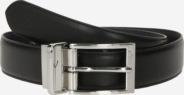 Ceinture Polo Ralph Lauren en noir : devant