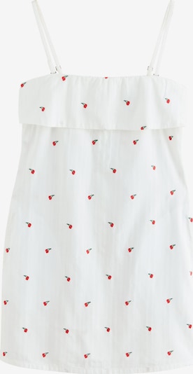 Vasarinė suknelė iš Next, spalva – žalia / burgundiško vyno spalva / balta, Prekių apžvalga