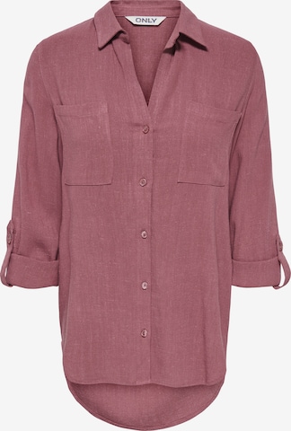 ONLY Bluzka 'ONLYASMIN-SIESTA' w kolorze różowy: przód
