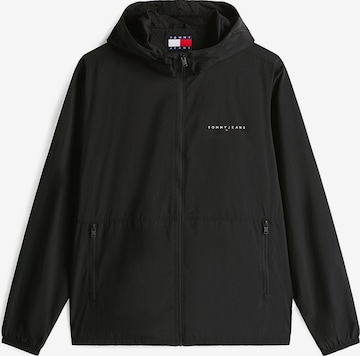 Tommy Jeans Демисезонная куртка 'Chicago' в Черный: спереди
