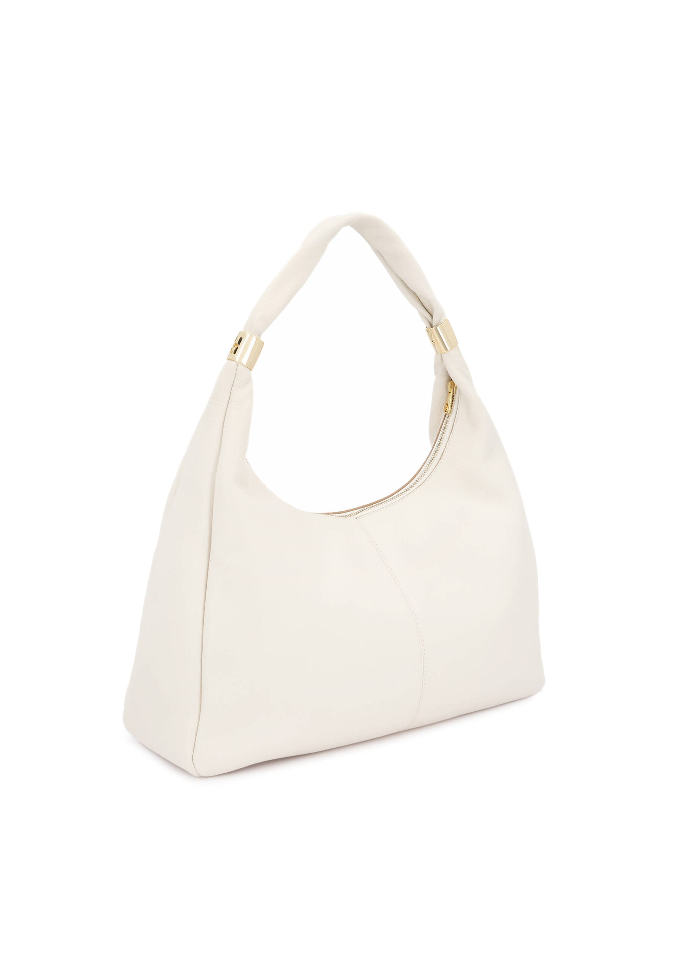 Borsa a spalla di Kazar in bianco