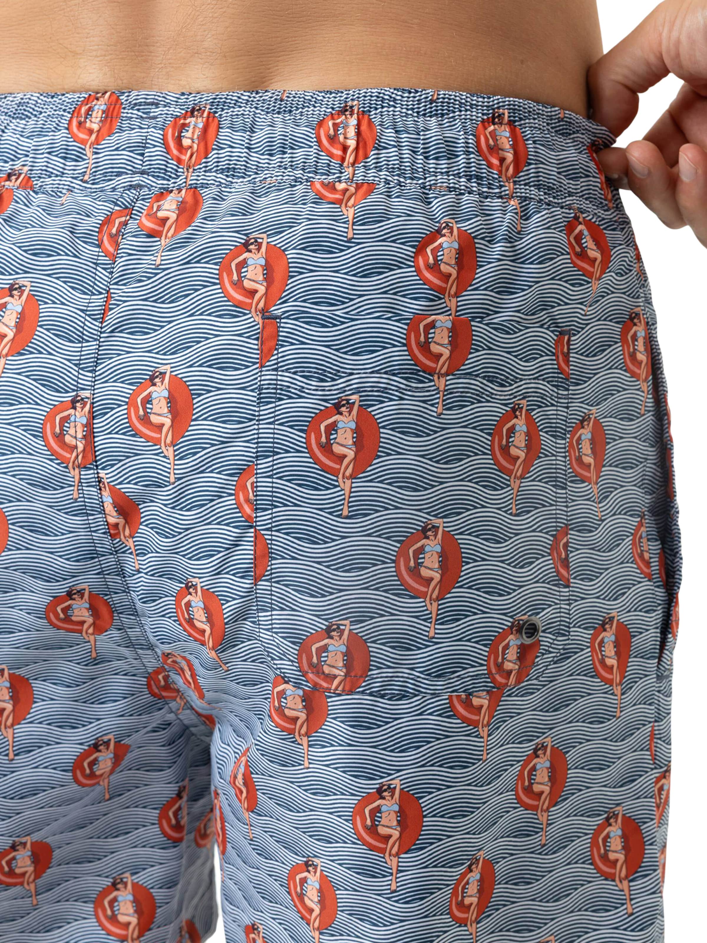 Mey Zwemshorts 'Wave Swing' in Blauw