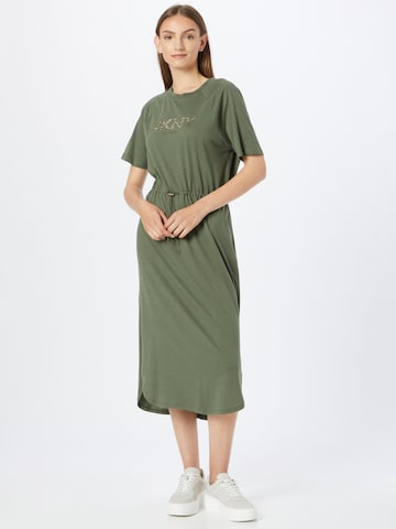 DKNY Dress in Green: front