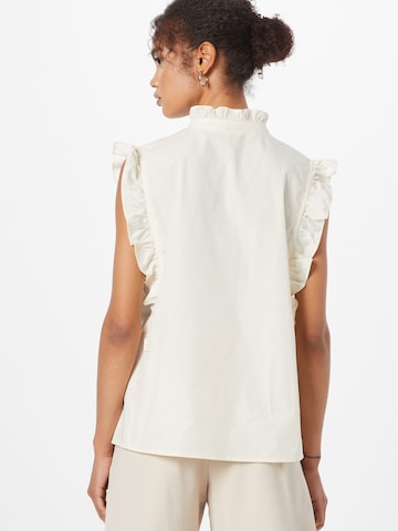 Samsøe Samsøe - Blusa 'Marthy' em branco