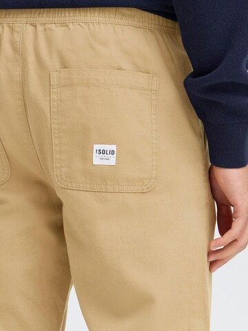Effilé Pantalon 'CAI' !Solid en beige