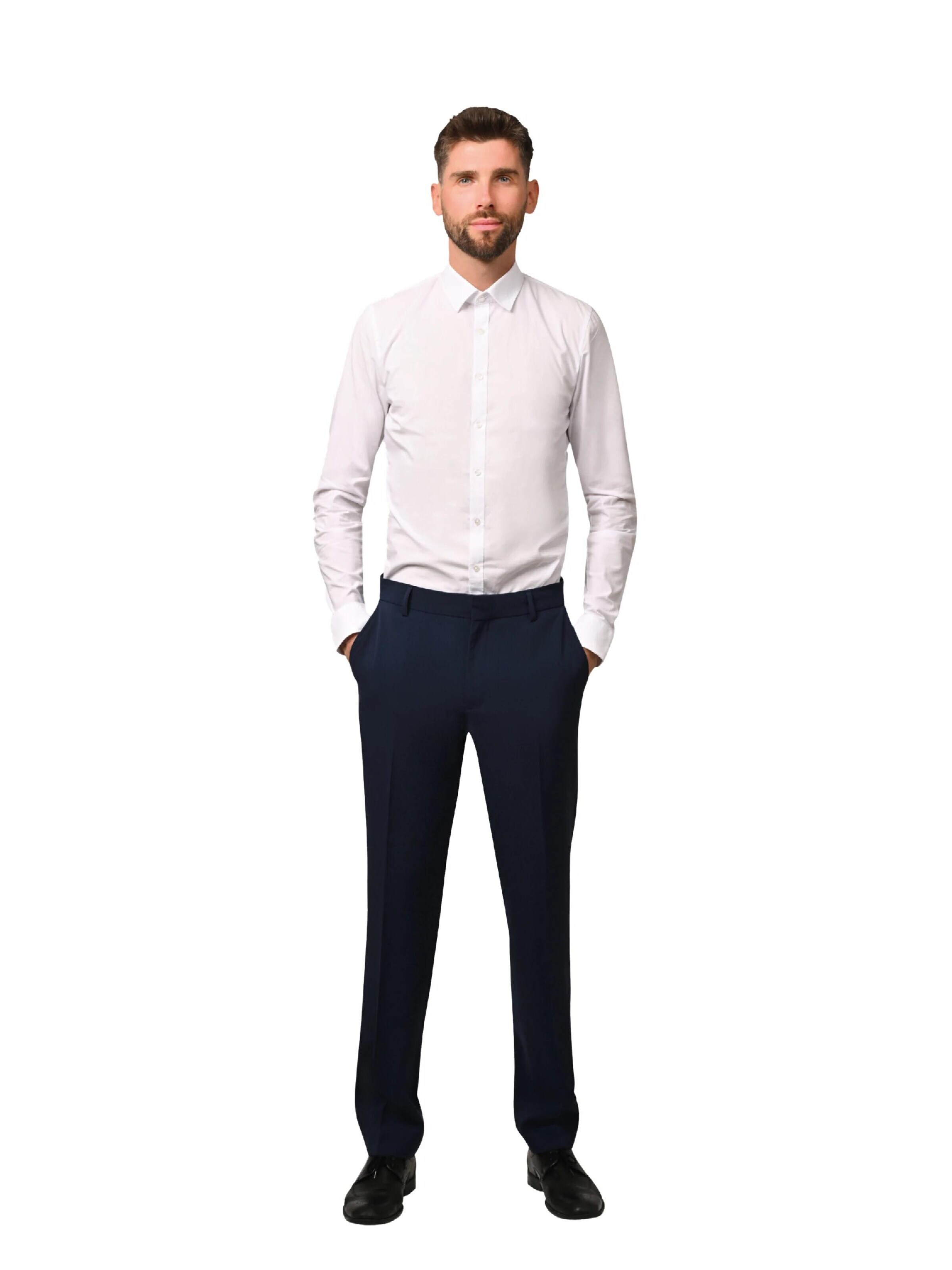 Hirschthal Slim fit Suit in Blue