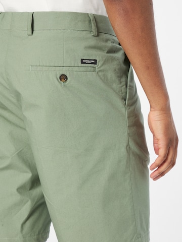 SCOTCH & SODA Regular Pleat-front trousers in Green