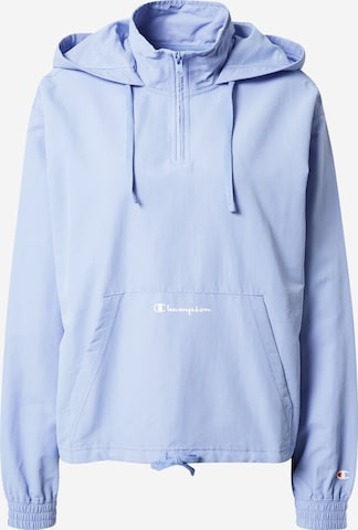 Champion Authentic Athletic Apparel Between-Season Jacket in Blue: front