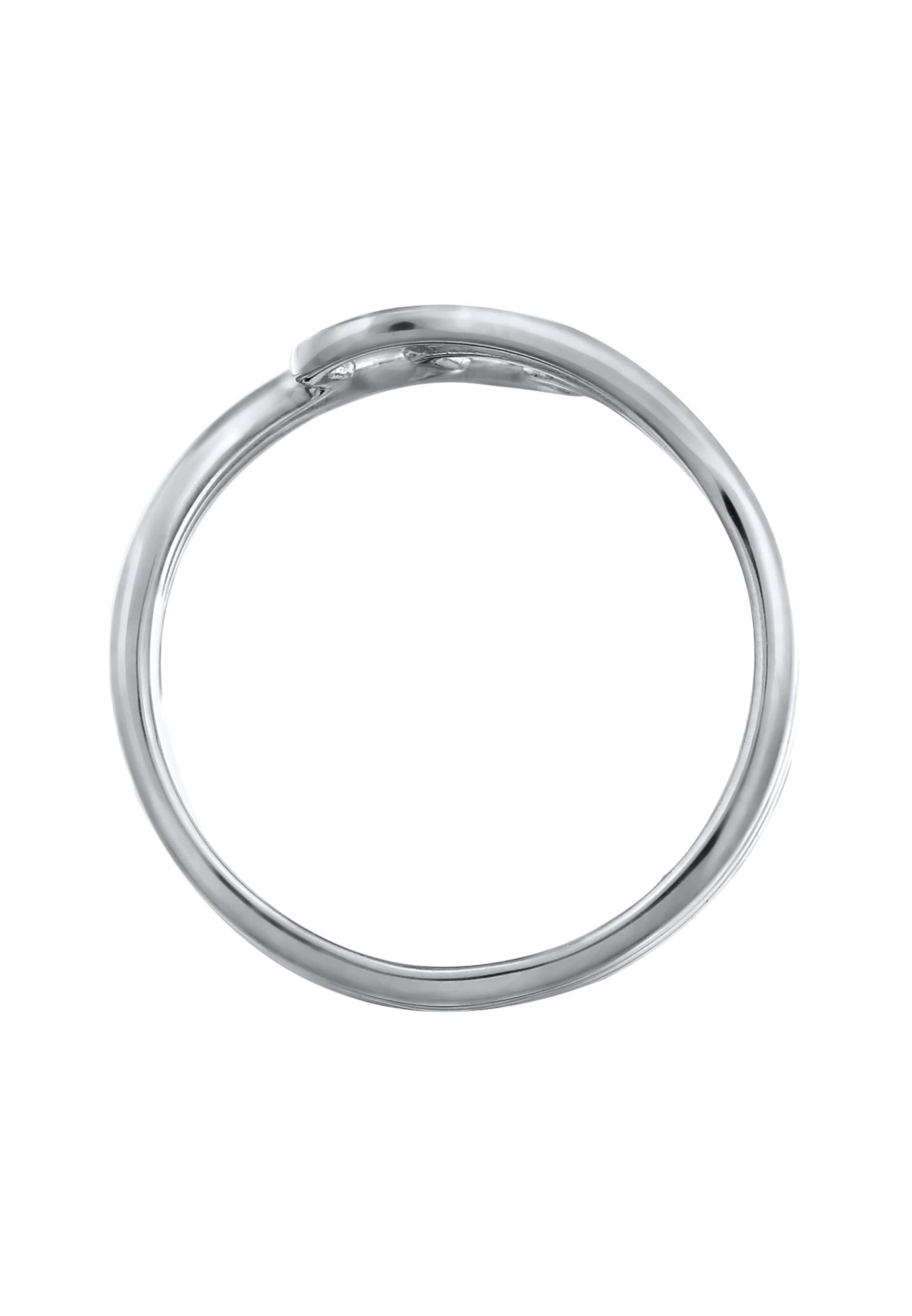 ELLI Ring 'Welle' in Silber