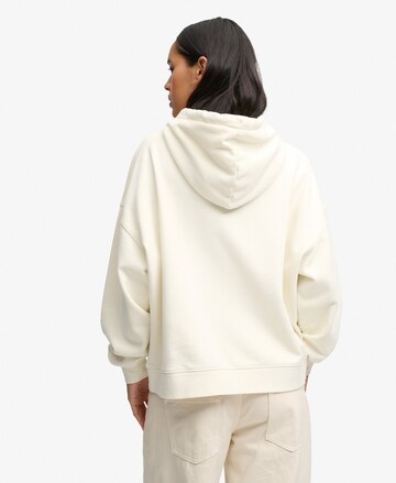 Sweat-shirt 'Luxe Casual' Superdry & Co en beige