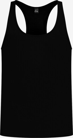 Smilodox Shirt 'Basti' in Zwart: voorkant