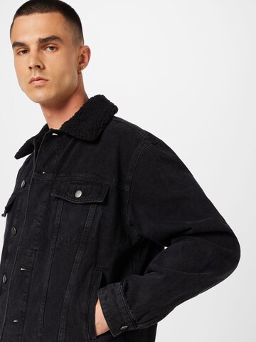 ABOUT YOU Between-Season Jacket 'Jakob' in Black