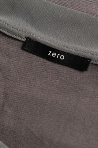 zero Ärmellose Bluse L in Grau