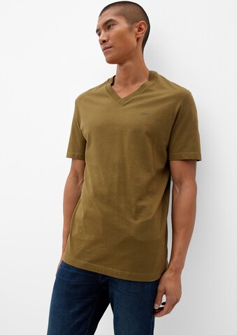T-Shirt s.Oliver en vert