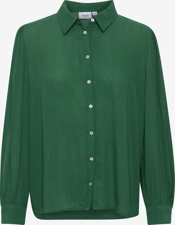 SAINT TROPEZ Blouse in Groen: voorkant