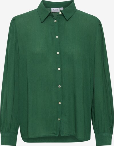 SAINT TROPEZ Bluse i mørkegrøn, Produktvisning