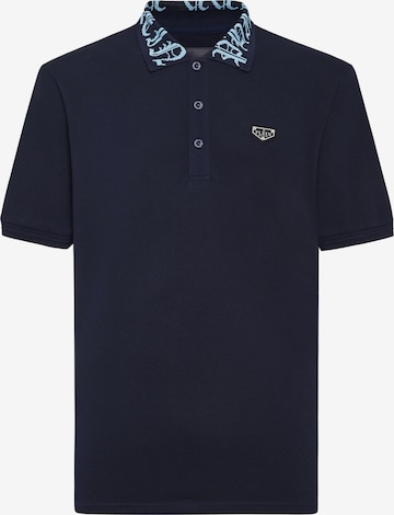 T-Shirt 'Gothic Plein' Philipp Plein en bleu : devant