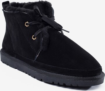 Bottines à lacets 'Condor' Gooce en noir