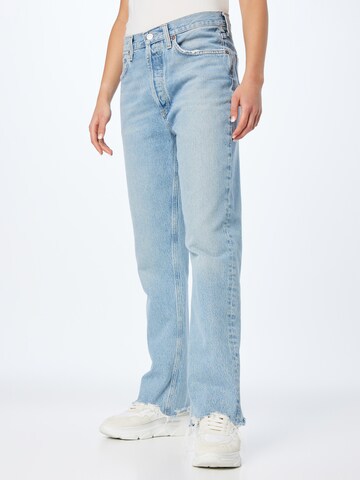 Bootcut Jeans 'Relaxed Boot' de la AGOLDE pe albastru: față