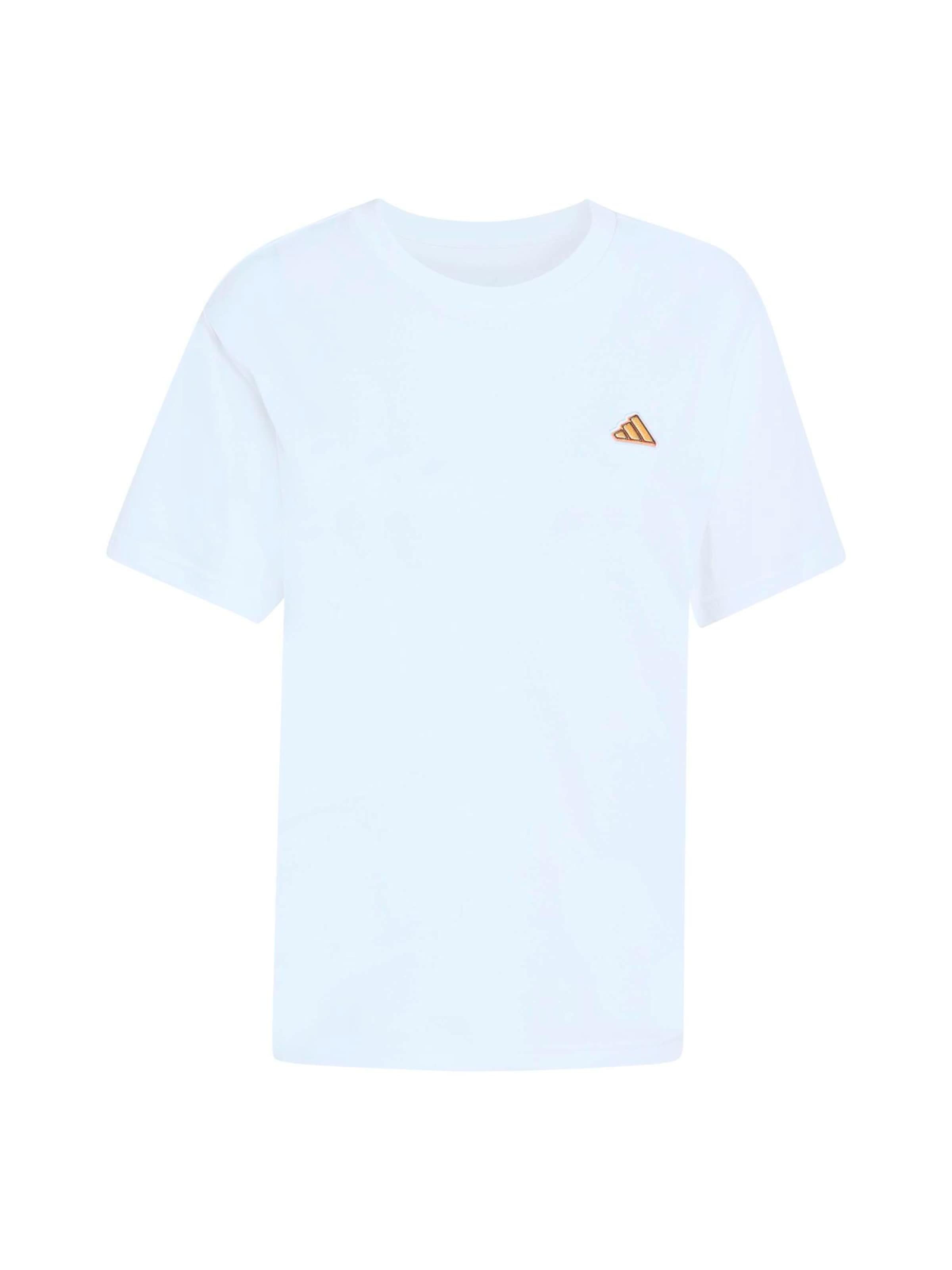 ADIDAS SPORTSWEAR Λειτουργικό μπλουζάκι σε λευκό: μπροστά