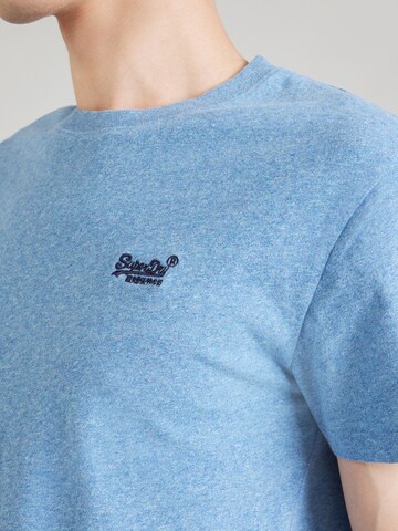 Superdry - Camiseta 'Essential' en azul