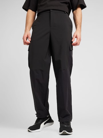 Regular Pantalon de sport 'SEASONS' PUMA en noir : devant