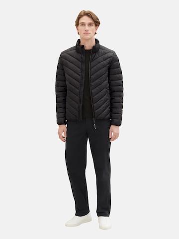 TOM TAILOR Between-season jacket in Black