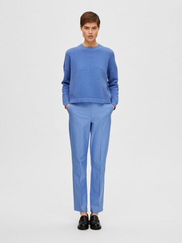 SELECTED FEMME Sweater 'Laurina' in Blue