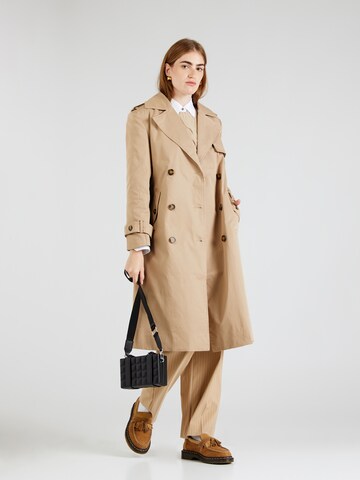 FRENCH CONNECTION Between-seasons coat in Beige