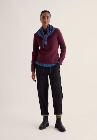 Seasalt Cornwall Trui ' Dawson Pick ' in Lila