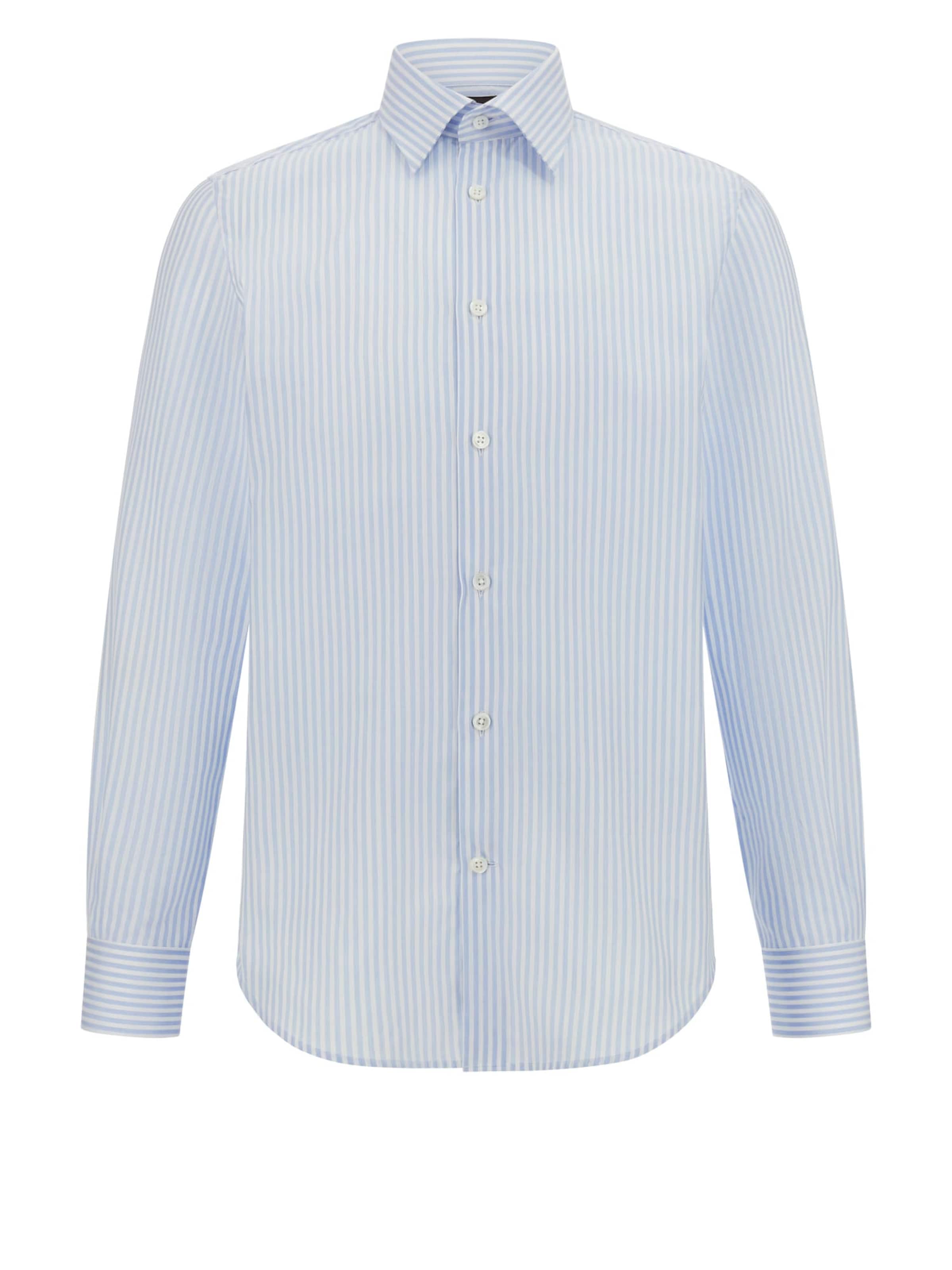 Boggi Milano Средняя посадка Рубашка в Синий: спереди