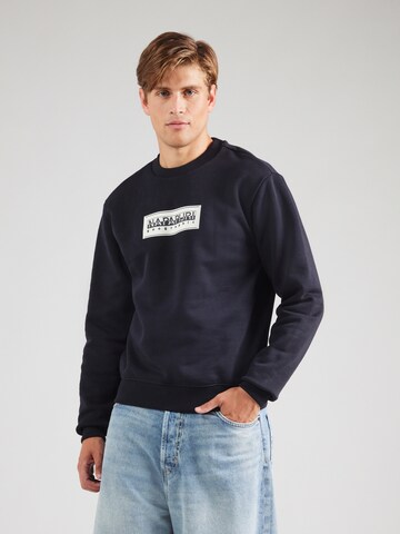 NAPAPIJRI - Sudadera 'B-BOX' en negro: frente