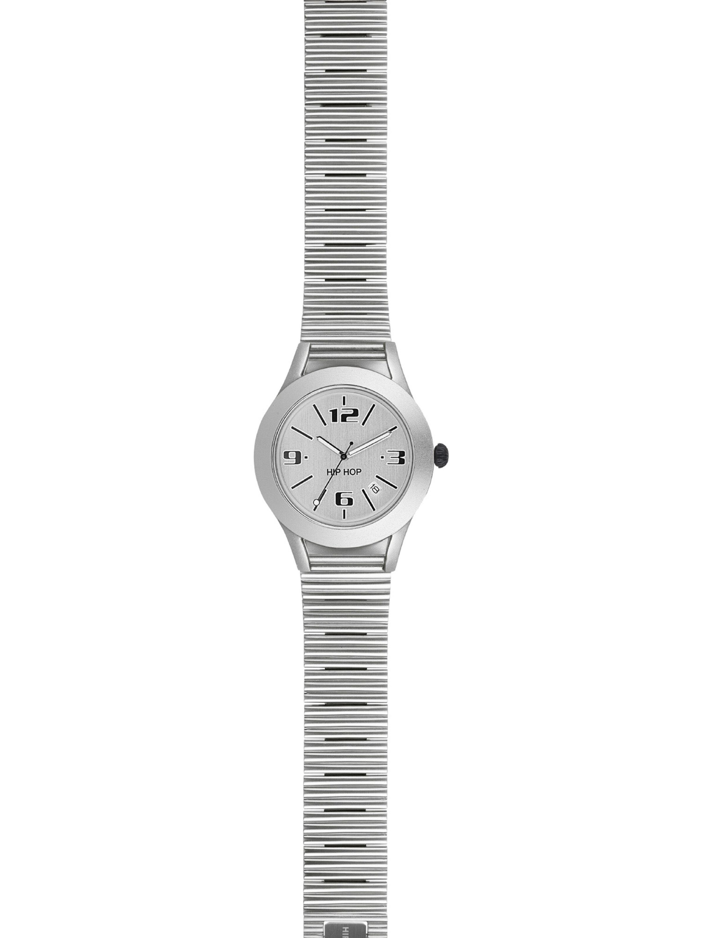 Orologio analogico di Hip Hop in argento
