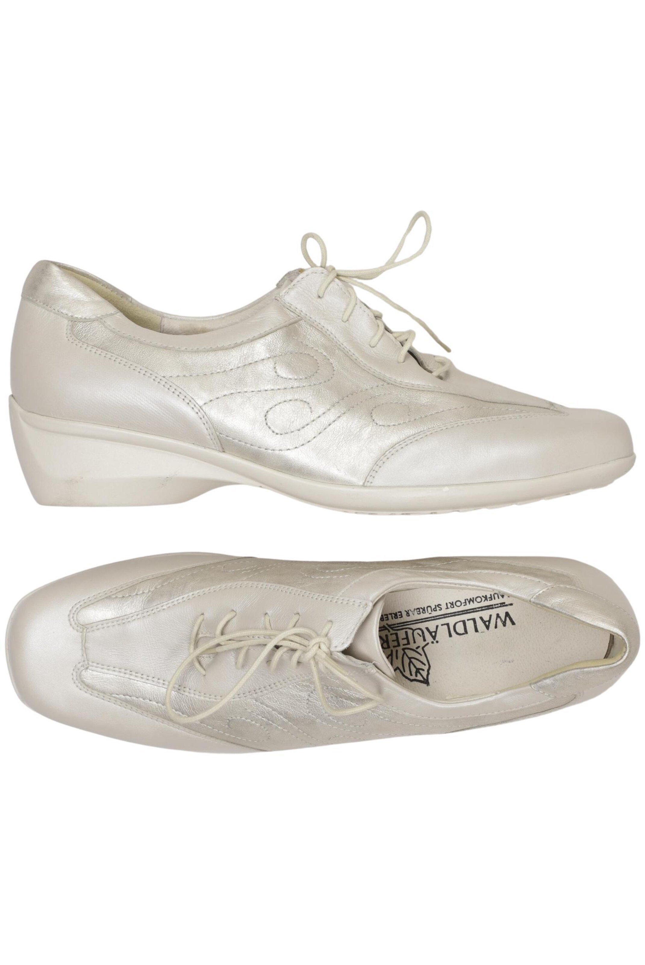 WALDLÄUFER Flats & Loafers in 40,5 in Silver: front