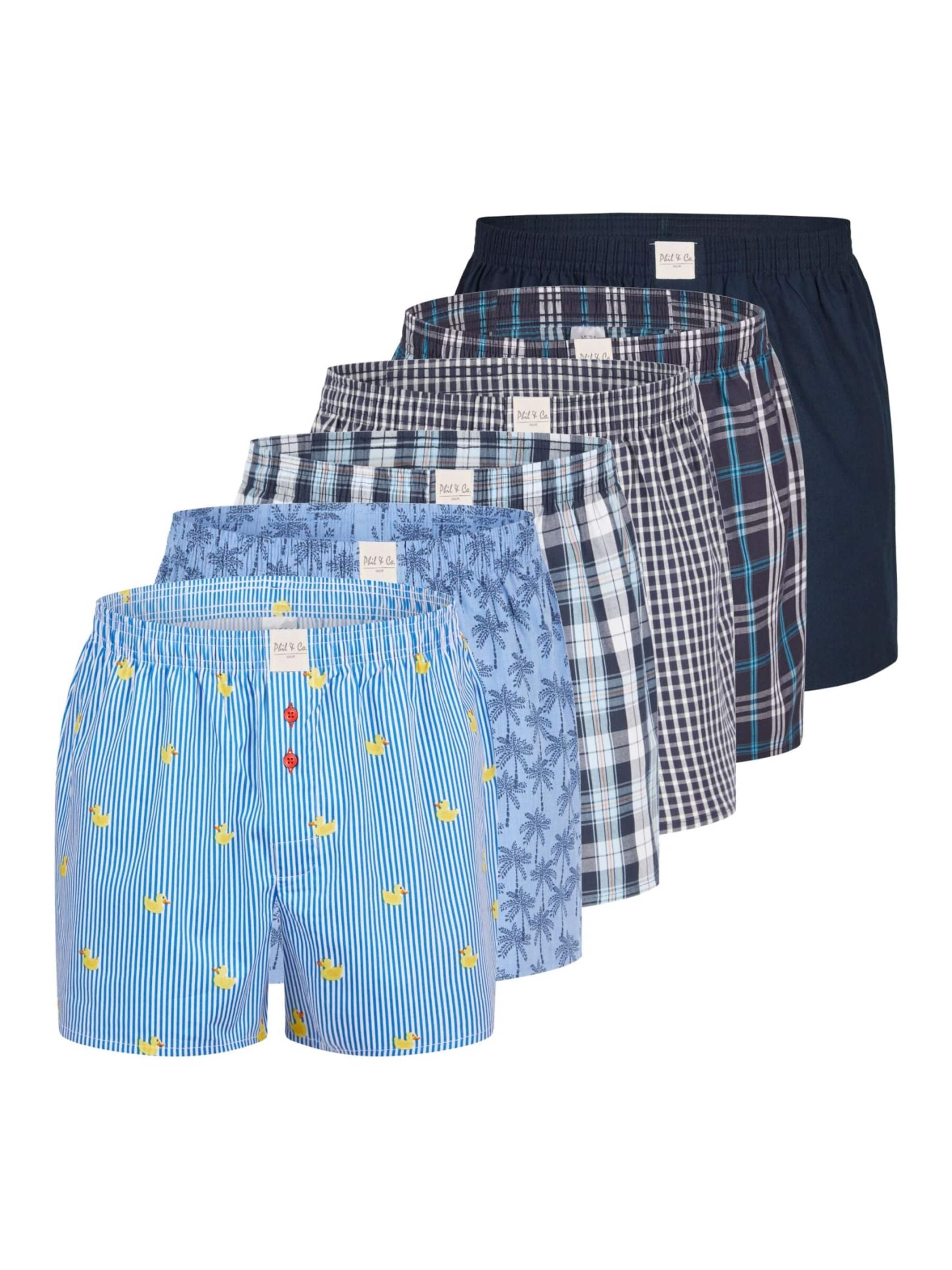 Phil & Co. Berlin Boxershorts‌ in Mischfarben: Vorderseite