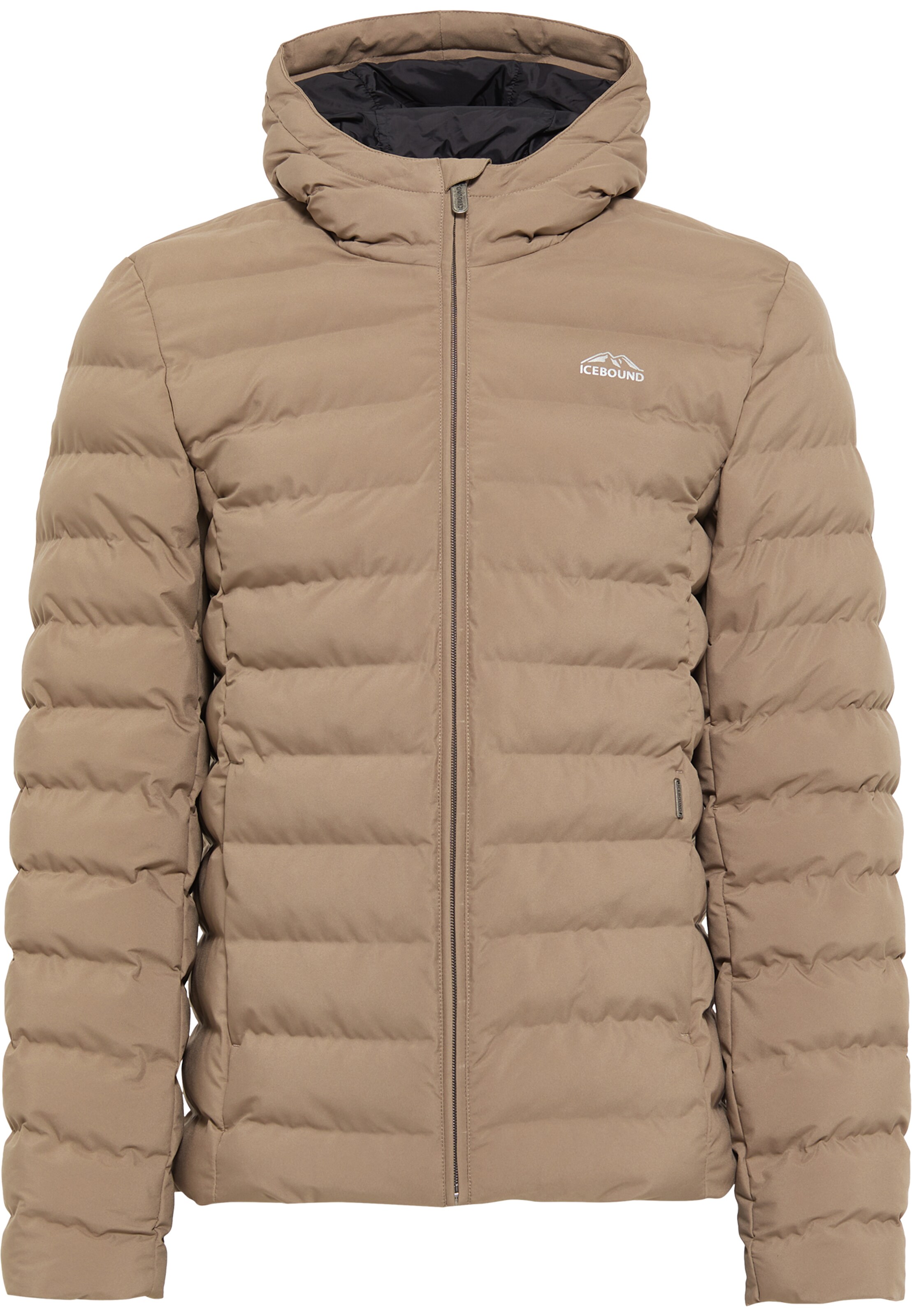 ICEBOUND Jacke in Braun: Vorderseite