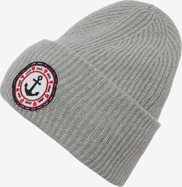 Zwillingsherz Beanie 'Ahoi' in Grey