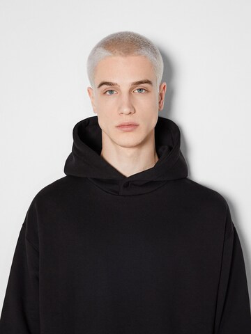 Bershka Sweatshirt in Schwarz