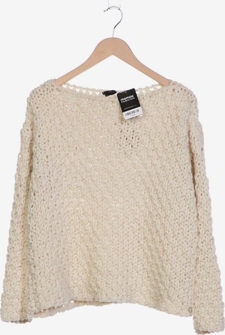 PLEASE Sweater & Cardigan in XS-XL in White: front