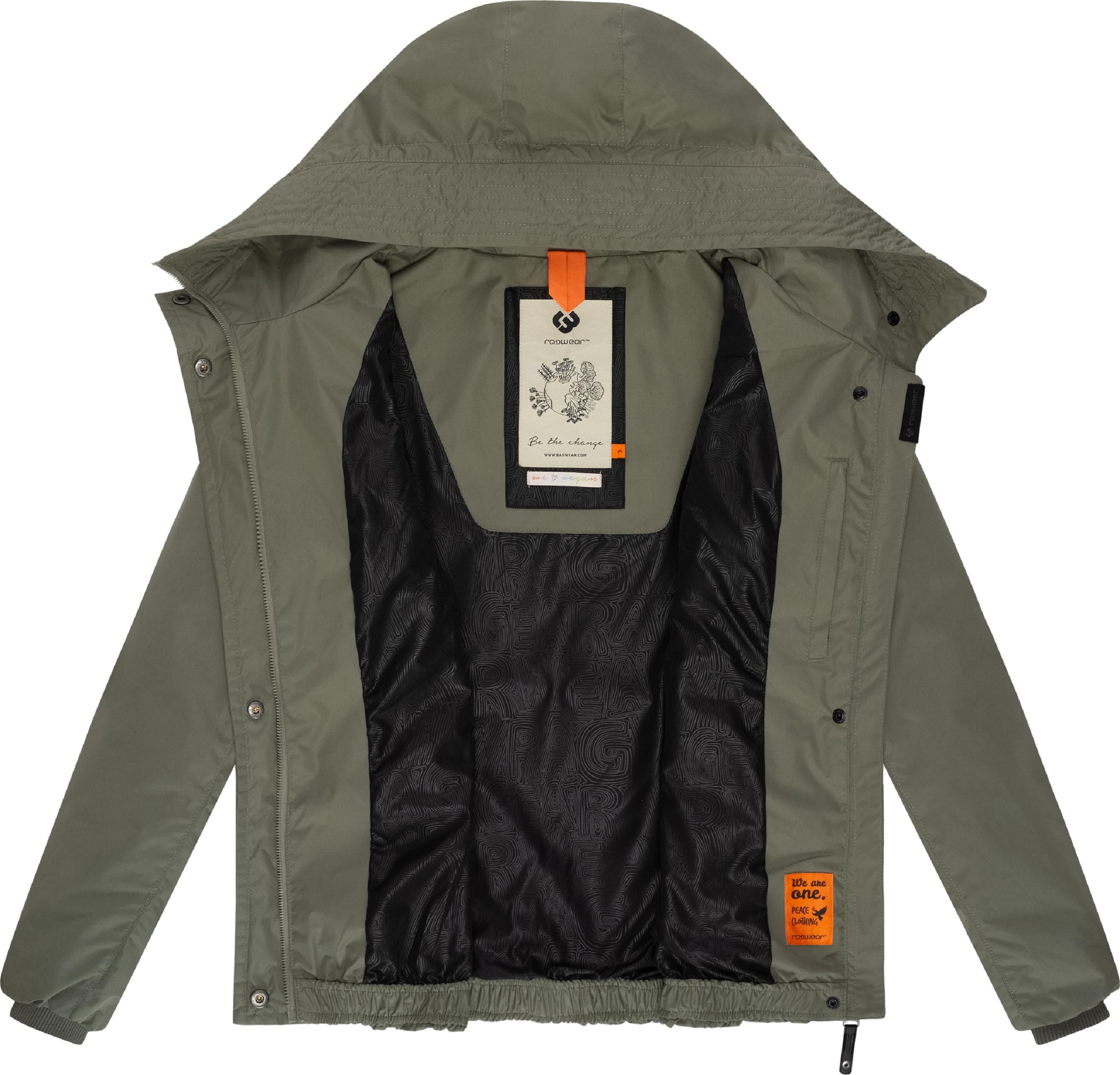 Ragwear Funktionsjacke 'Vannesa' in Grün