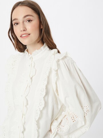 Notes du Nord Blouse 'Alma' in Wit